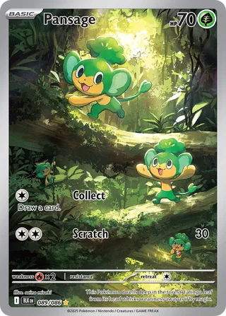 Pansage (Black Bolt 089/086)